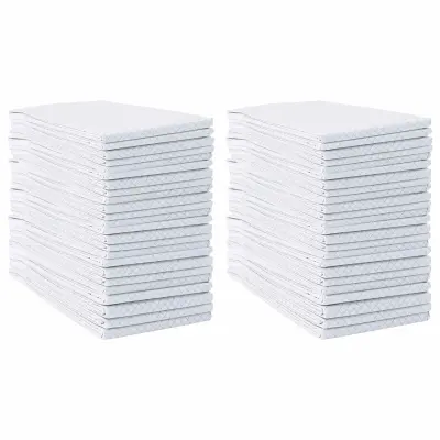 vidaXL Netkano blago za pasjo trening blazino 50 pcs 120 x 80 cm