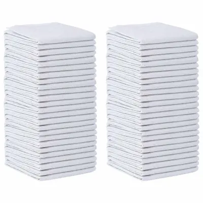 vidaXL Netkano blago za pasjo trening blazino 50 pcs 60 x 45 cm