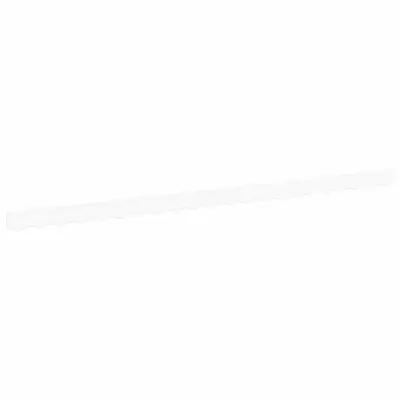 vidaXL Zaslon tende Bela 480 x 20 cm Platno