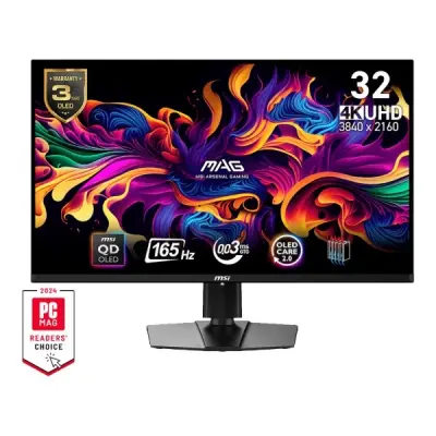 Poškodovan - MSI MAG 321UP QD-OLED  80 cm 31,5'' UHD 165Hz 0,03ms monitor