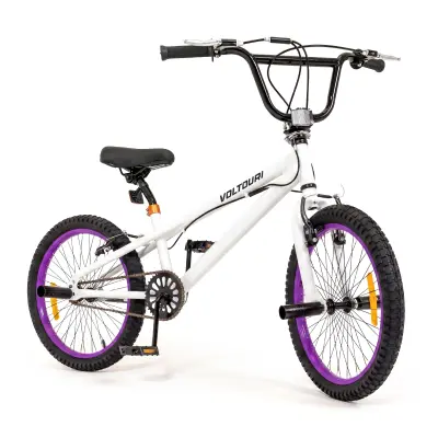BMX kolo VOLTURI 20" – freestyle, rotor 360°, jeklen okvir, V-brake