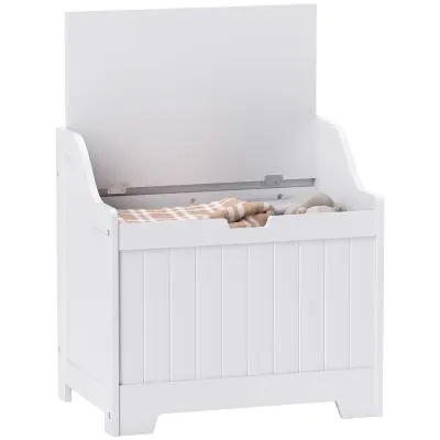 HOMCOM shrambena skrinja MDF 56,5D x 38Š x 56V cm Bel