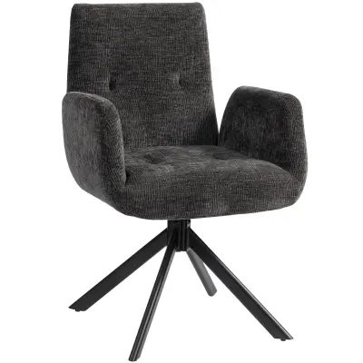 HOMCOM naslonjač poliester 60D x 61Š x 88V cm Črna