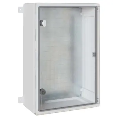 vidaXL Nadzorna omara Siva 47 x 20 x 50 cm ABS plastika