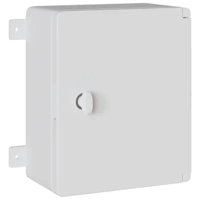 vidaXL Nadzorna omara Siva 32 x 13 x 30 cm ABS plastika