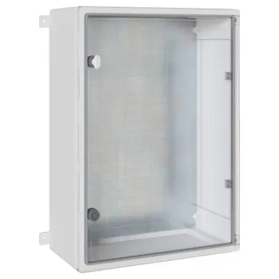 vidaXL Nadzorna omara Siva 57 x 24,5 x 70 cm ABS plastika