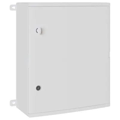 vidaXL Nadzorna omara Siva 57 x 23 x 60 cm ABS plastika