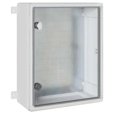 vidaXL Nadzorna omara Siva 47 x 24 x 50 cm ABS plastika