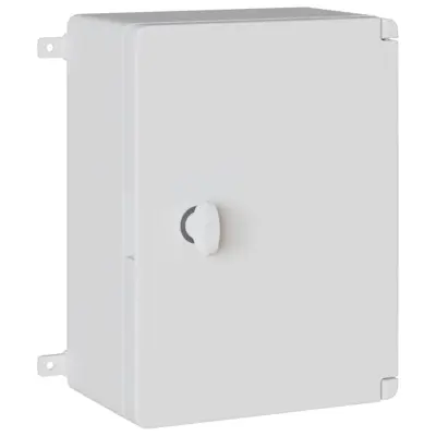 vidaXL Nadzorna omara Siva 28 x 13 x 28 cm ABS plastika