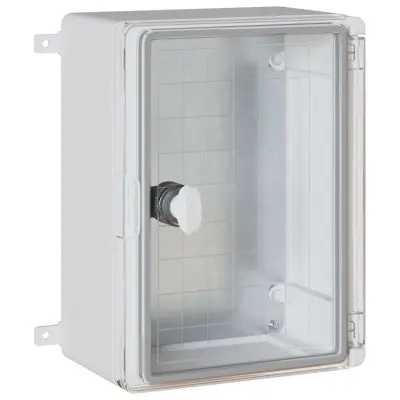 vidaXL Nadzorna omara Siva 28 x 13 x 28 cm ABS plastika