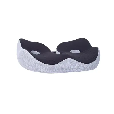 Ergonomska blazina za sedež iz spominske pene Black