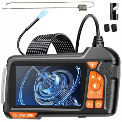 HD 5m IP67 USB 6LED endoskopska inšpekcijska kamera LCD