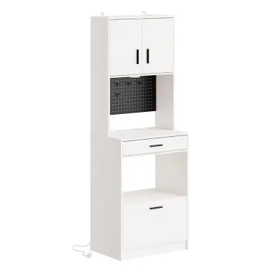 Omarica Predal Vrata Barva Bela 60x40x170cm FSB98-E-WG
