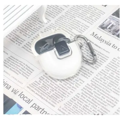 TPU enodelna zaščitna prevleka za Pixel Buds 2a, vodoodporna Transparent