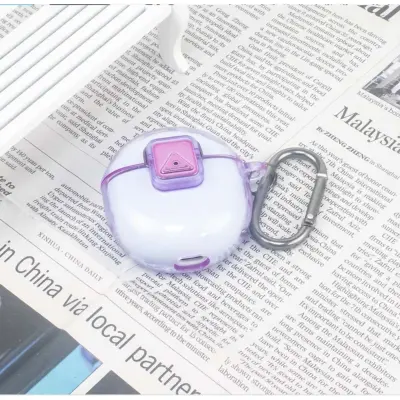 TPU enodelna zaščitna prevleka za Pixel Buds 2a, vodoodporna Purple