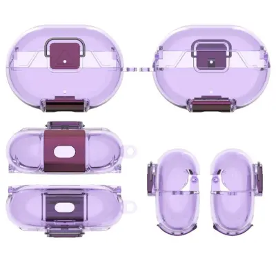Zaščitni ovitek s ključavnim nosilcem za Beats Studio Buds Purple