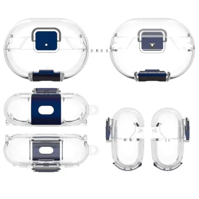 Zaščitni ovitek s ključavnim nosilcem za Beats Studio Buds Transparent