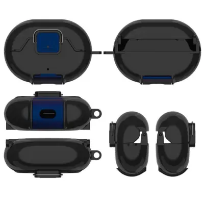 Zaščitni ovitek s ključavnim nosilcem za Beats Studio Buds Black