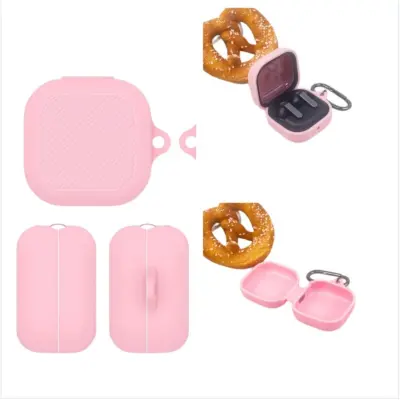 Silikonski ovitek za Samsung Galaxy Buds 4 Pro/4 — vodoodporen, pralen Pink