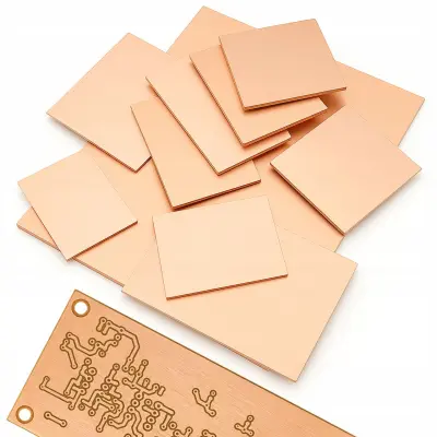 PCB FR4 2mm 50x60cm – Dvostranski Laminat Za Tiskana Vezja | Baker Obesedaj, Trpežen, FR4 Material