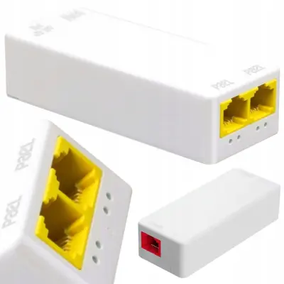 POE012-S Repeater – Poe Repeater Z 2x RJ45, 10/100 Mbps, Do 250 M, 44–57 V, IEEE802.3af/at, Kompakten | CE FCC Rohs