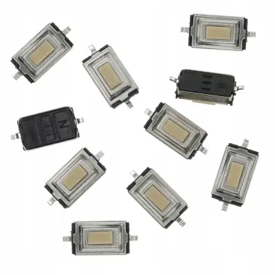 Takt Stikalo SMT Monostabilno 3x6 Mm, Višina 2,5 Mm | Kompaktno Za PCB Elektroniko