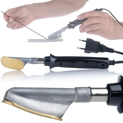 Spajkalnik Železo Za Izravnavo Plastike – Ergonomski Ročaj, Enakomerno Segrevanje, 230 Mm Dolžina