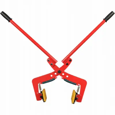 Rodclamp 260KG – Vertikalni Dvižni Ročni Uporabni Ročaj | Nosilnost 260 Kg, Odprtina 10–30 Cm, Protizdrsni Podložki