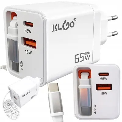 65W USB univerzalen hitri polnilnik za telefone USB-C Power Delivery