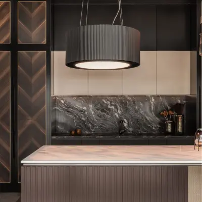 CIARKO DESIGN otočna napa MONO LIGHT CDW6001C 60 cm