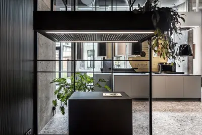 CIARKO DESIGN otočna napa MINIMAL 1 CDW1201C 120 cm