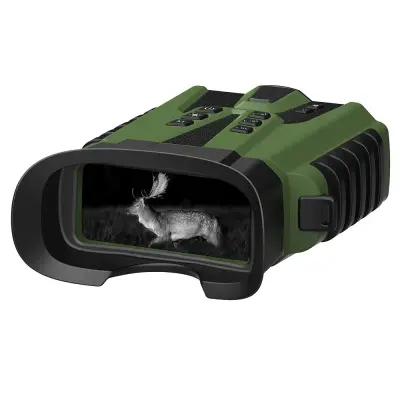 Visokoločna digitalna nočna vizija z 4x zoomom in infrardečo osvetlitvijo Green