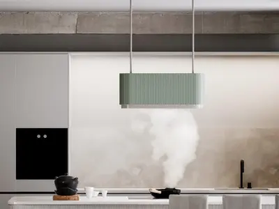 CIARKO DESIGN otočna napa MONO W   CDW9001GR