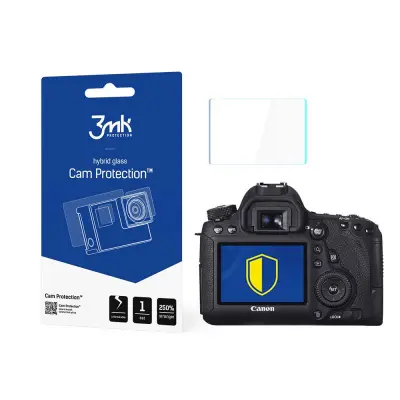 3MK HIBRIDNO STEKLO ZA CANON EOS 80D ZAŠČITA PRED PRASKAMI
