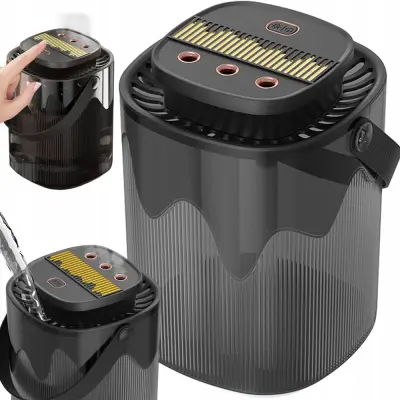 Vlažilec zraka difuzor aromaterapija LED RGB USB 3000ml