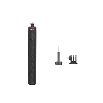 Raztegljiva selfie palica, združljiva z Insta360 X5, Action6 in Pocket3 – 2 v 1 stojalo/selfie palica, 6-stopenjska teleskopska, ABS+aluminij, 1.6