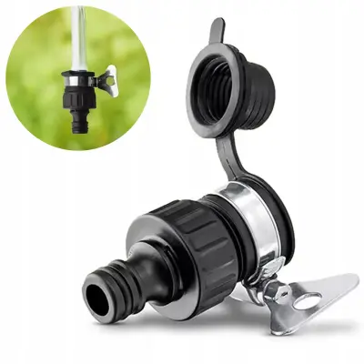 Adapter Za Pipo Brez Navoja – Nastavljiv Kleščni Mehanizm | Nadomestni Del Za Vrtni Sistem Karcher 2.645-256.0
