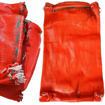 Vreča Raslovka Rdeča 60x90 Cm – Nosilnost 30-35 Kg, 100 Kosov | Z Zategovalnim Trakom, Zračna, Večnamenska