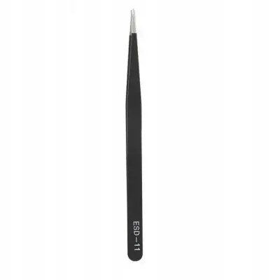 Pinceta ESD-11 – Prestraight, Precise, Kisline Resistant, 135 Mm | Visoka Kakovost, Brez Antimagnetnih Lastnosti