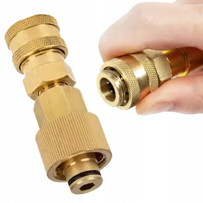 Adapter TR22 Proconnect – Adapter Za Visokotlačne Čistilnike Kärcher HD HDS Nadomestni Del | Navoj TR22, Hitra Spojka 1/4"