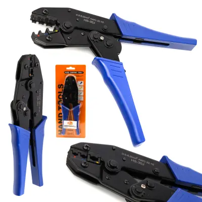Praska Za Konektorje 0,5-6 Mm – Profesionalno Električno Orodje, Ergonomski Ročaj, Zaklepni Sistem