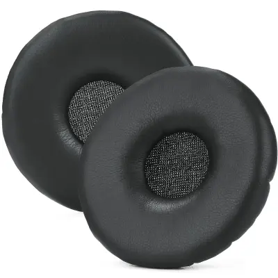 2-pack nadomestne ušesne blazinice iz proteinskega usnja za Jabra Biz 2400 II in Plantronics T110