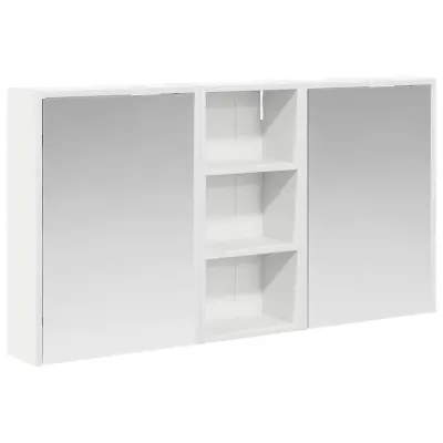 vidaXL Komplet omaric za kopalnico 3 pcs 116 x 16 x 62,5 cm