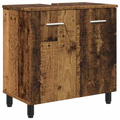 vidaXL Kopalniška enota Star les 60 x 35 x 60 cm Inženirski les