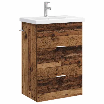 vidaXL Komplet pohištva za kopalnico Star les 61 x 40 x 84,5 cm