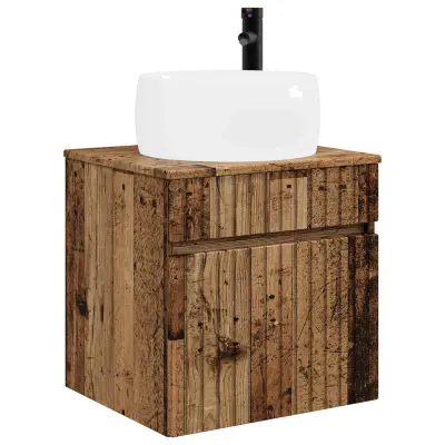 vidaXL Visoka umivalnik s police Star les 49 x 44,5 x 66 cm