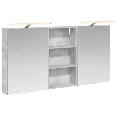 vidaXL Komplet omaric za kopalnico s polico 3 pcs 140 x 14,5 x 70 cm
