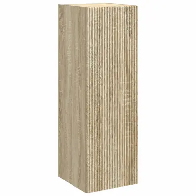 vidaXL Omejen kabineta za kopalnico Sonoma hrast 33 x 34,5 x 100 cm