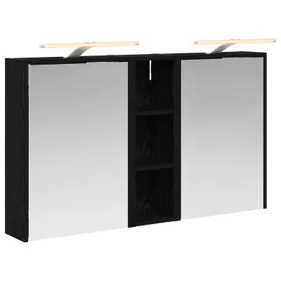 vidaXL Komplet omaric za kopalnico 3 pcs 106 x 16 x 62,5 cm