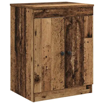 vidaXL Kopalniška omarica Star les 54 x 41 x 70 cm Inženirski les
